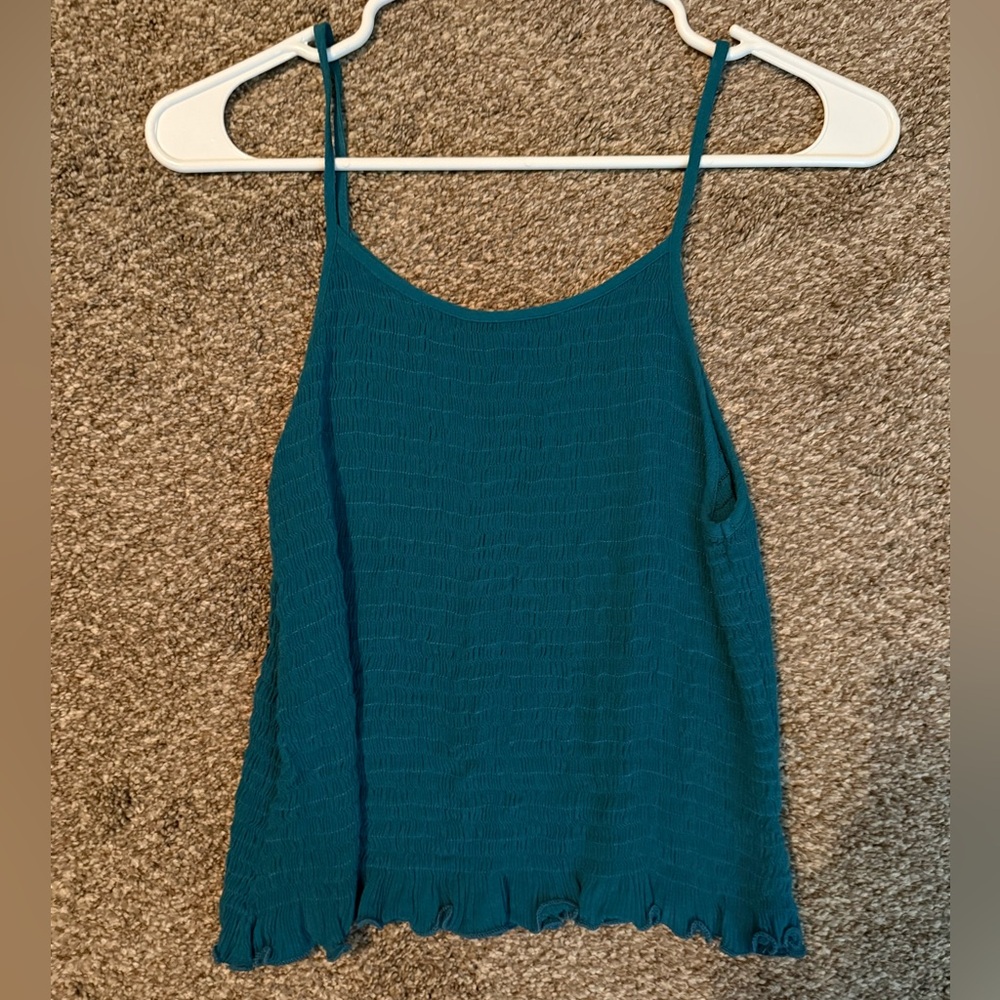 Paper Crane Teal Camisole Top